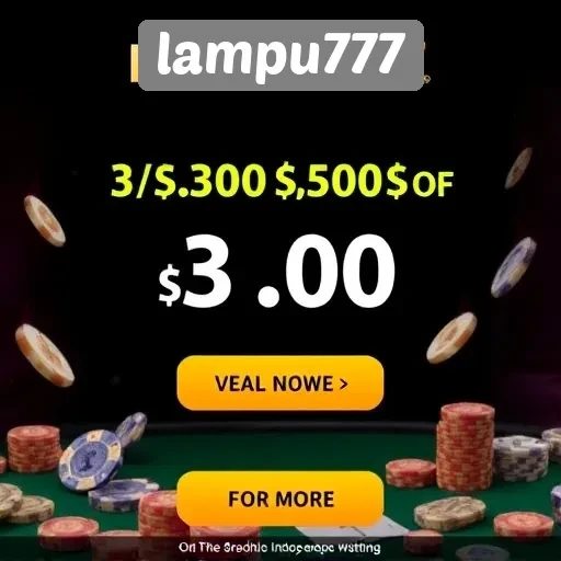 Promosi dan Bonus Menarik di Lampu777 untuk Pemain Baru
